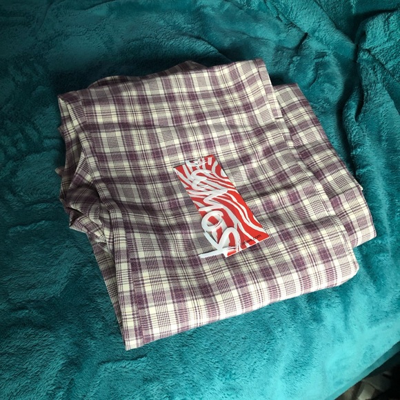 NWT ROMWE SHEIN plaid high waisted pants - Picture 5 of 5